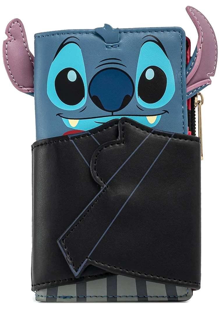Loungefly X Disney Vampire Stitch Bowtie Wallet