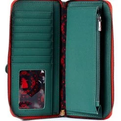 Loungefly X Disney Villains Scene Queen Of Hearts Zip Around Wallet Mad World