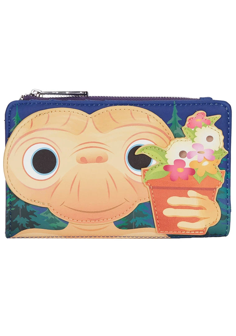 Loungefly X Universal ET I'll Be Right Here Wallet New