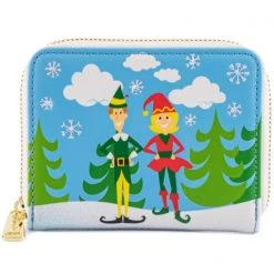 Loungefly X Elf Buddy & Friends Zip Around Wallet The Great Fantastic