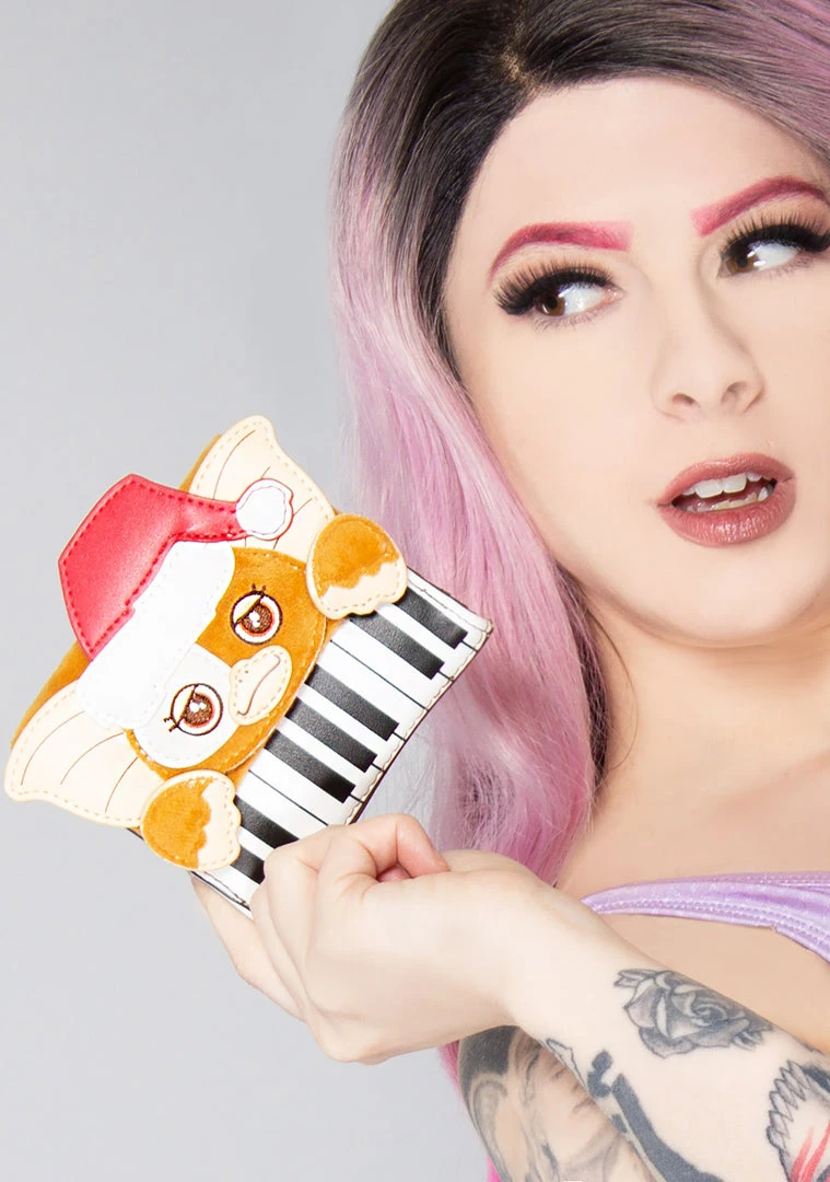 Loungefly X Gremlins Gizmo Holiday Cosplay Zip Around Wallet