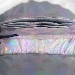 Loungefly New X LASR Exclusive Disney Holographic Minnie Sequin Crossbody Bag