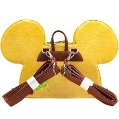 Loungefly X LASR Exclusive Disney Mickey Taco Convertible Mini Backpack New