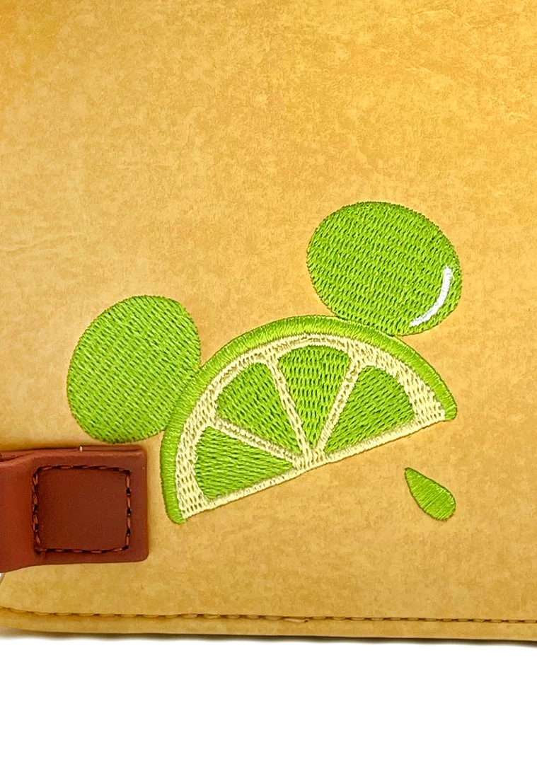 Loungefly X LASR Exclusive Disney Mickey Taco Convertible Mini Backpack New