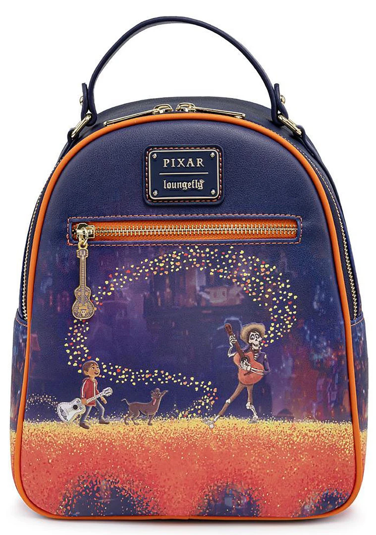 Loungefly Bags X Disney Pixar Coco Marigold Bridge Mini Backpack