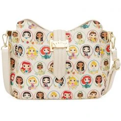 Loungefly The Great Fantastic X Disney Princess POP Circles Crossbody Bag