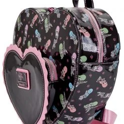 Loungefly New X Valfré Bad Bettie Tattoo Heart Mini Backpack