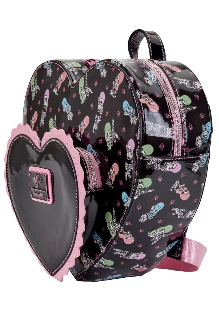 Loungefly New X Valfré Bad Bettie Tattoo Heart Mini Backpack