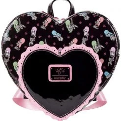 Loungefly New X Valfré Bad Bettie Tattoo Heart Mini Backpack