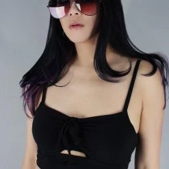 Motel Rocks Chateau Crop Top