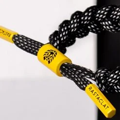 Rastaclat Hex Flex Coal Tiger Classic Clat Bracelet In Yellow/Black Accessories