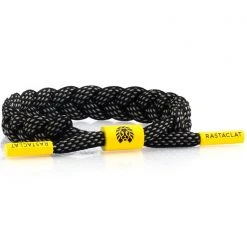 Rastaclat Hex Flex Coal Tiger Classic Clat Bracelet In Yellow/Black Accessories