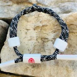 Rastaclat Tropical Glitch Dark Net Miniknot In Black/White