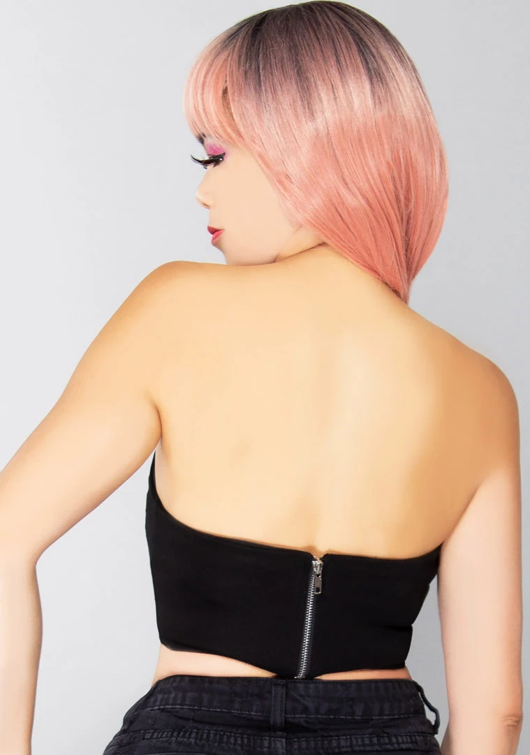 Rehab Lab Social Butterfly Bustier Top