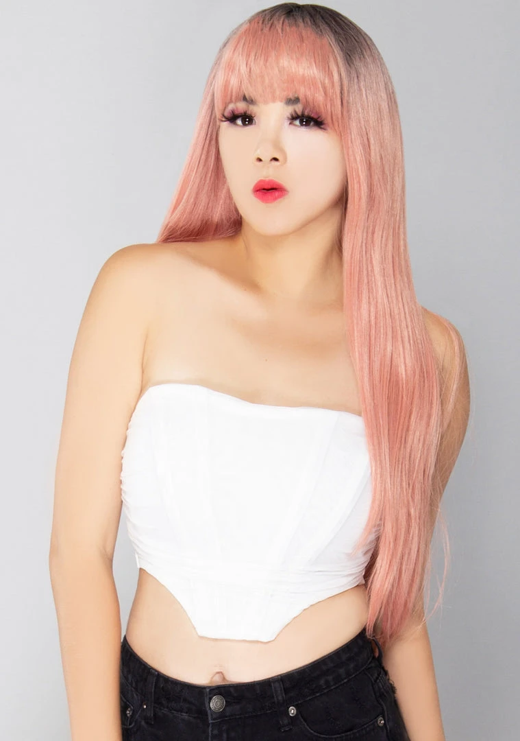 Rehab Lab Wild Heart White Lies Bustier Top