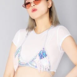 Roma Cosmic Cowgirl Fringe Top