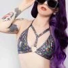 Roma World Tour Static Noize Strappy Triangle Top
