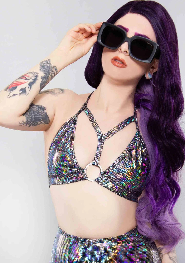 Roma World Tour Static Noize Strappy Triangle Top