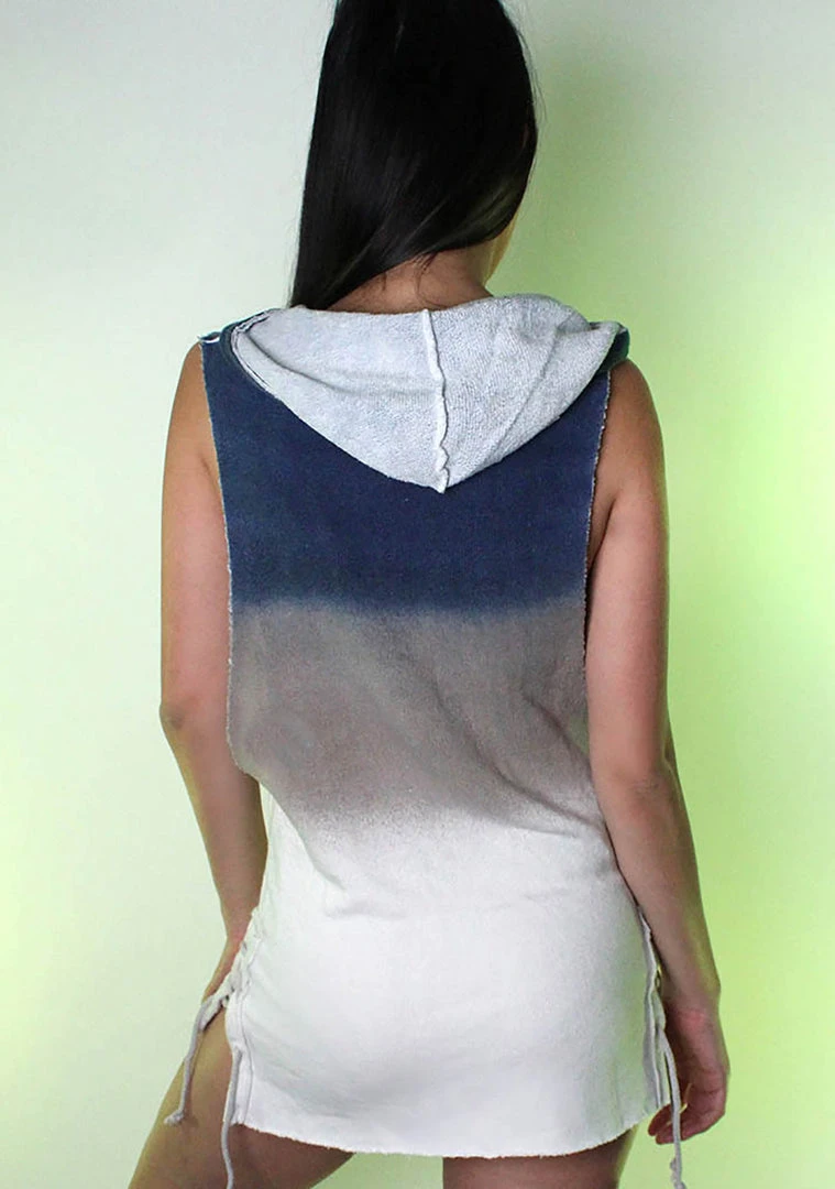 LA Style Rush Summer Bummer Knitted Tunic Top Women's Festival