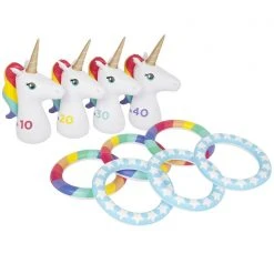 SunnyLife Inflatable Unicorn Ring Toss Game Accessories