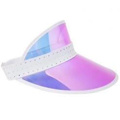 SunnyLife Pink Iridescent Retro Sun Visor Accessories