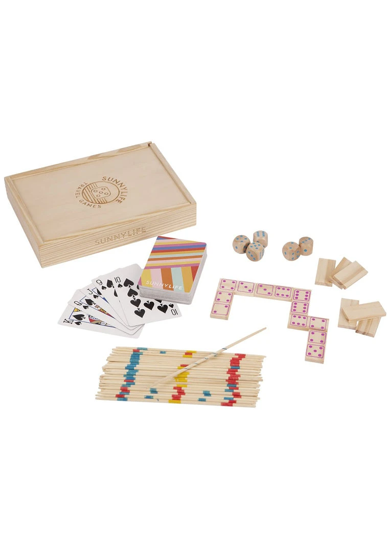 SunnyLife Travel 4 In 1 Super Fly Portable Game Set World Tour