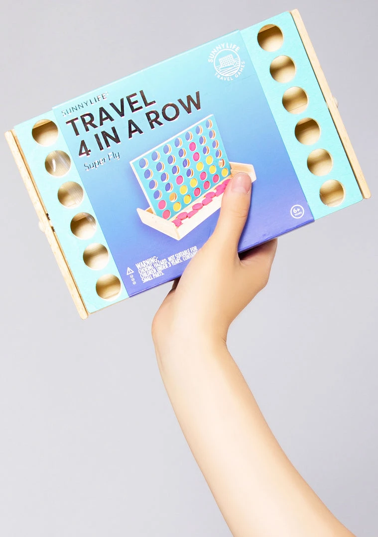SunnyLife Travel 4 In A Row Super Fly Game Set