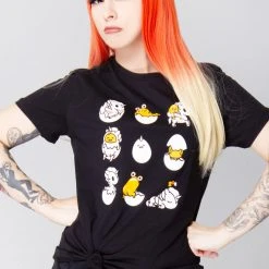 Tokidoki Women's Festival Scrambled Gudetama T-Shirt