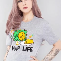 Tokidoki Gudetama Nap Life T-Shirt Women's Festival