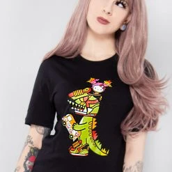 Tokidoki Hello Kaiju Attack T-Shirt Women's Festival