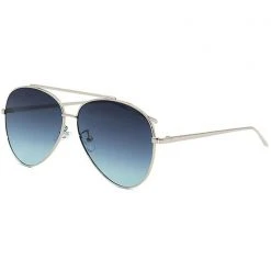 TopFoxx Wild Heart Amelia Sunglasses In Blue Fade