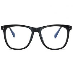 TopFoxx Audrey Blue Light Glasses In Black