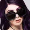 TopFoxx Bardot Sunglasses In Black