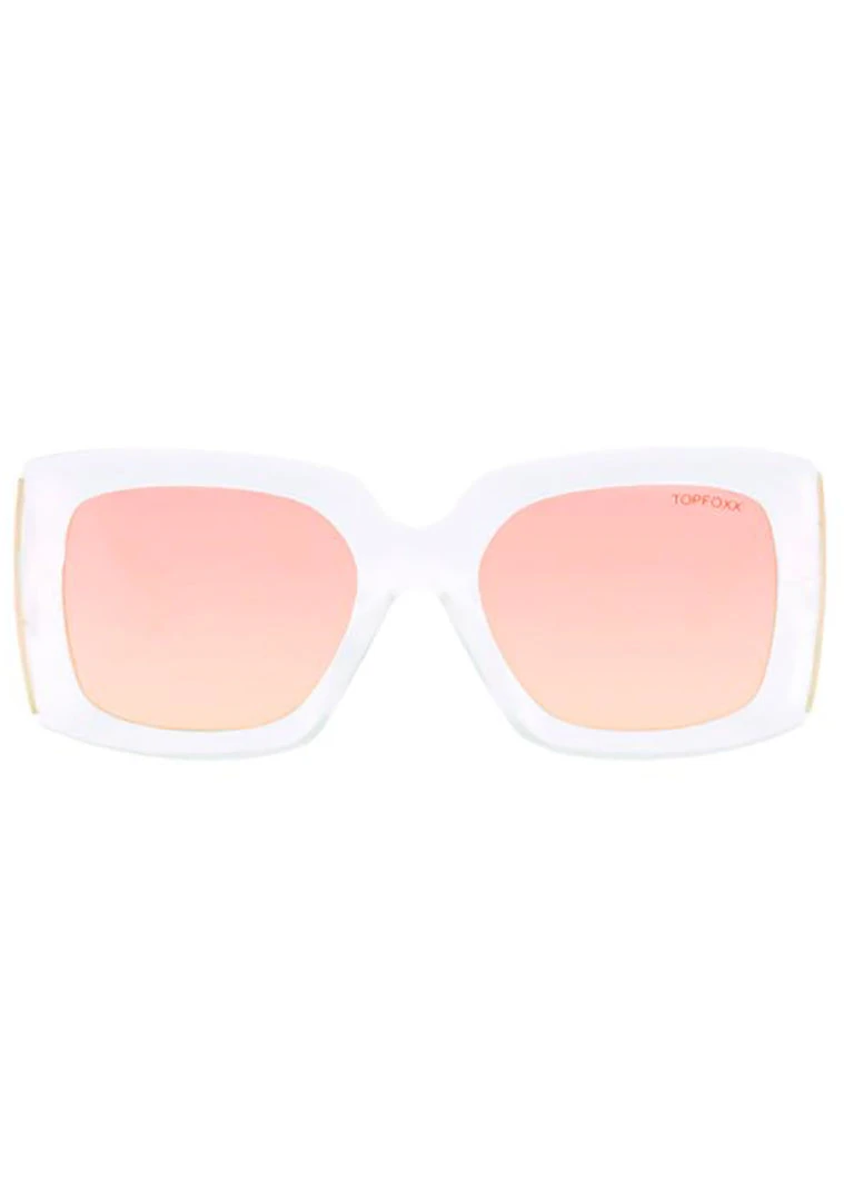 TopFoxx Bardot Sunglasses In Rose Gold The Great Fantastic