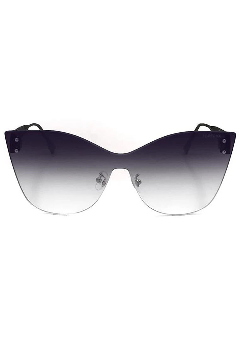 TopFoxx Venice 2 Sunglasses In Black Fade