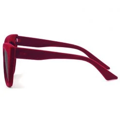 TopFoxx Venice Sunglasses In Red Velvet