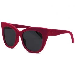 TopFoxx Venice Sunglasses In Red Velvet