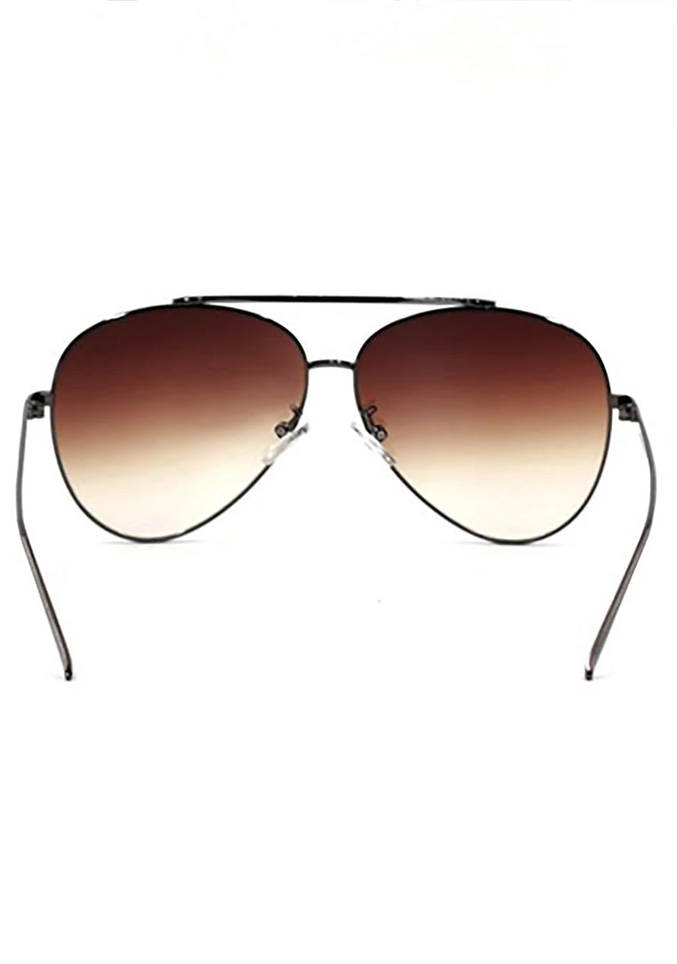 TopFoxx Accessories Besties Sunnies Sunglasses In Brown Fade