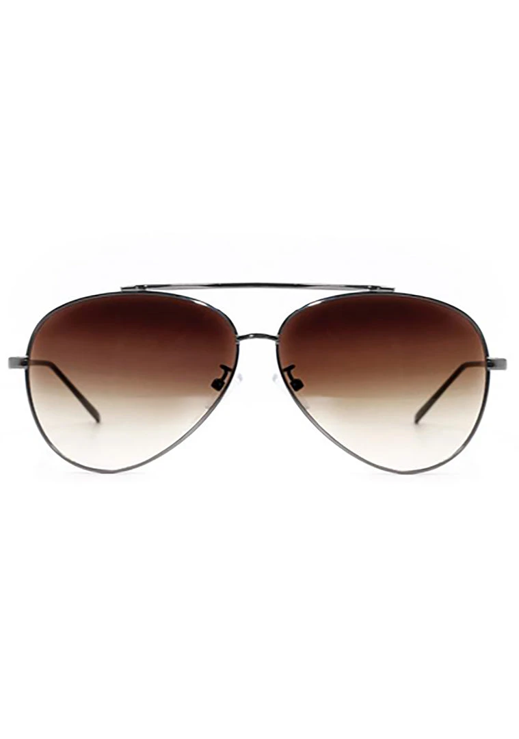 TopFoxx Accessories Besties Sunnies Sunglasses In Brown Fade