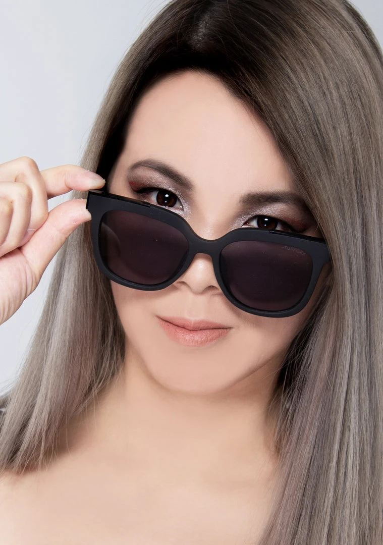 TopFoxx Coco Sunglasses In Black Accessories