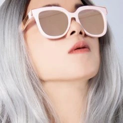 TopFoxx Coco Sunglasses In Rose Gold