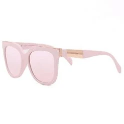 TopFoxx Coco Sunglasses In Rose Gold