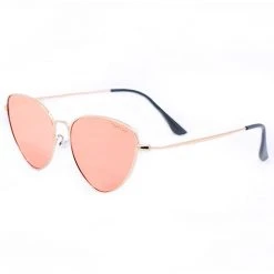 TopFoxx Felina Sunglasses In Rose Gold Wild Heart