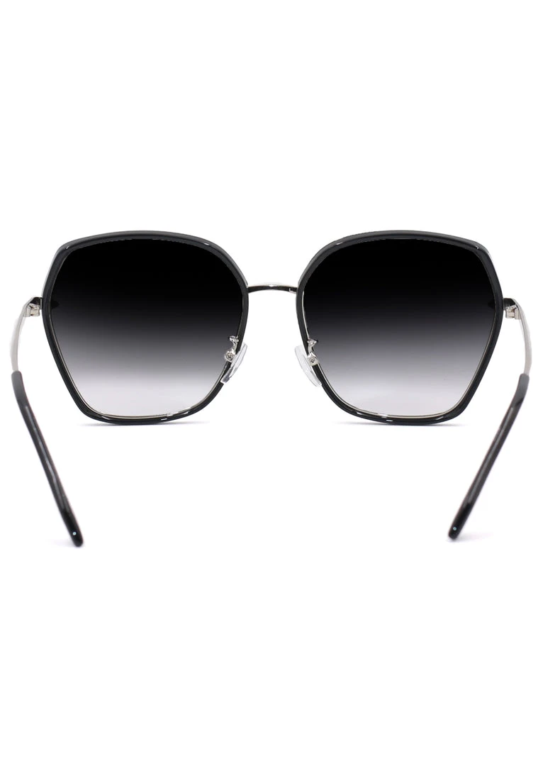 TopFoxx The Great Fantastic Maya Sunglasses In Faded Black