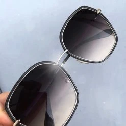 TopFoxx The Great Fantastic Maya Sunglasses In Faded Black