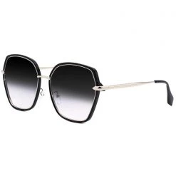 TopFoxx The Great Fantastic Maya Sunglasses In Faded Black