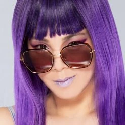 TopFoxx Maya Sunglasses In Tortoise Shell