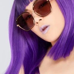 TopFoxx Maya Sunglasses In Tortoise Shell