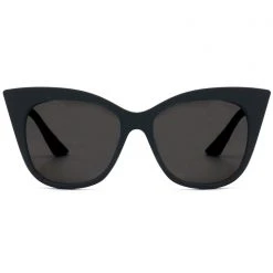 TopFoxx Accessories Venice Cat Eye Sunglasses In Black