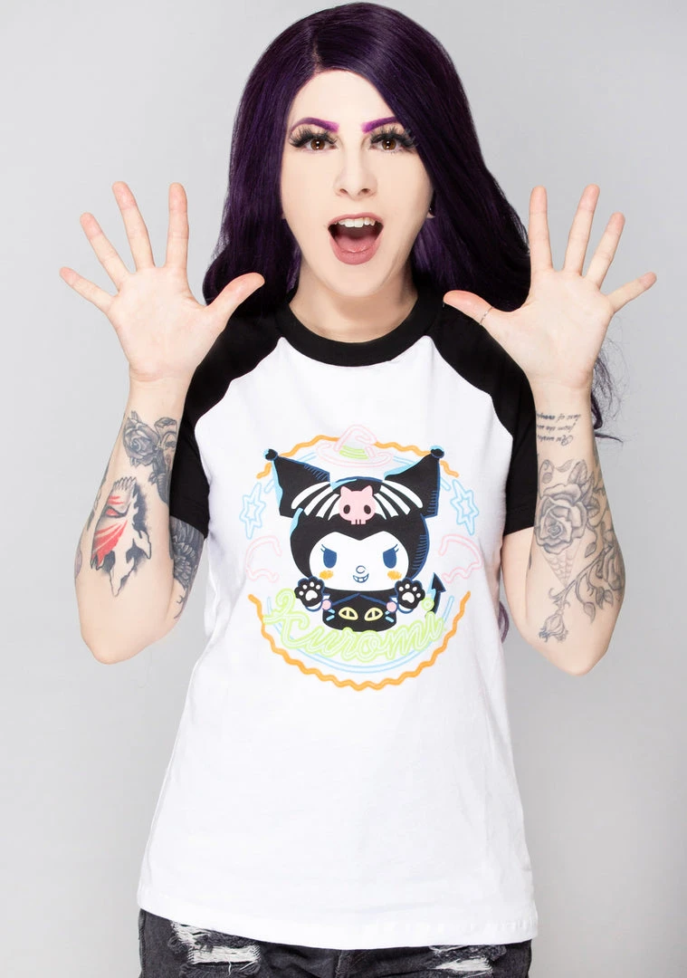 Unique Vintage X Sanrio Kuromi Neon T-Shirt The Great Fantastic